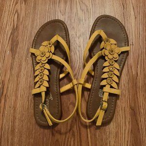 Mustard Sandals